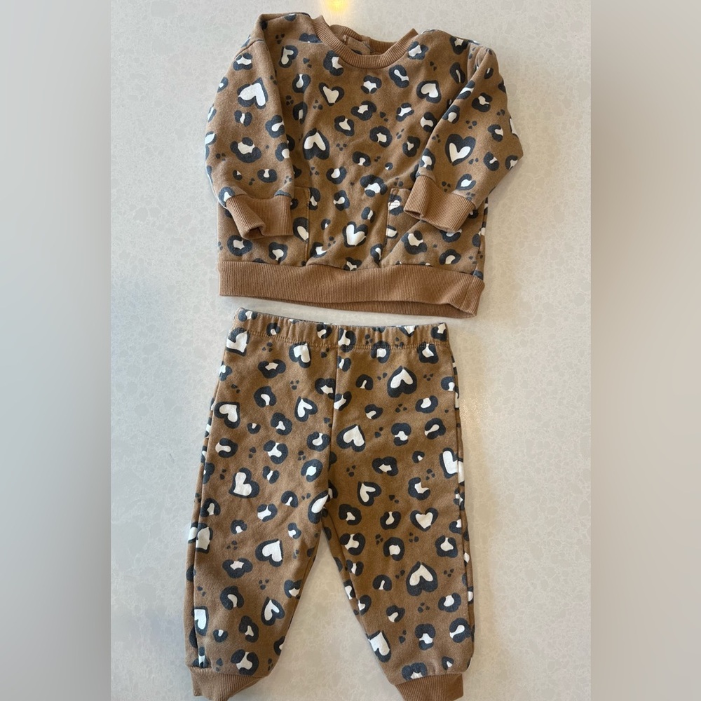 Little Me Leopard Set